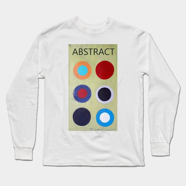 Abstract circles 3 Long Sleeve T-Shirt by diegomanuel